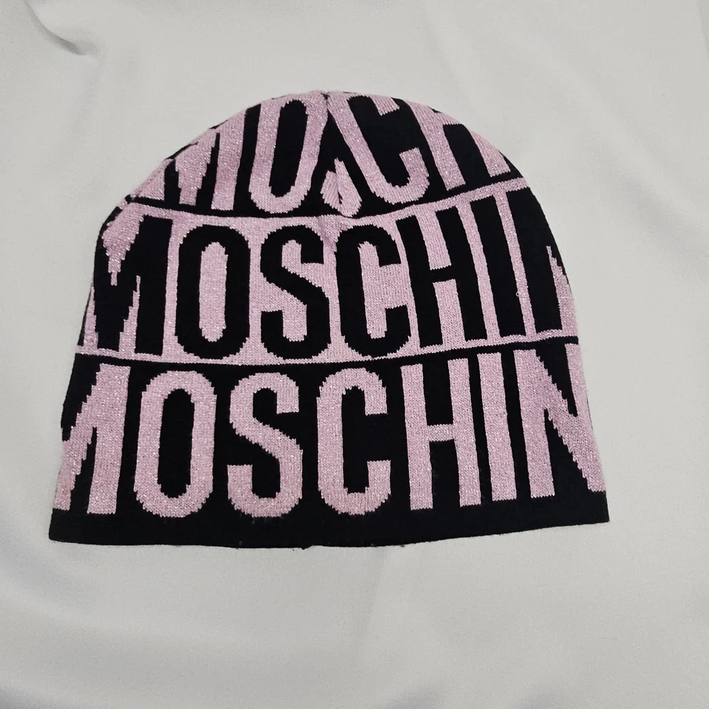 Moschino Pink and Black Women's Accessory Set